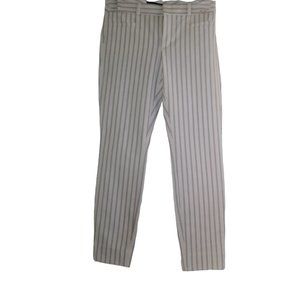 BANANA REPUBLIC denim pants with-black stripes, Size 0p